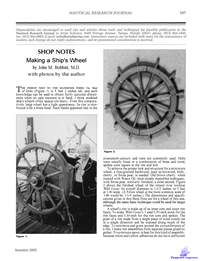 Bobbit J.M. Making a Ships Wheel